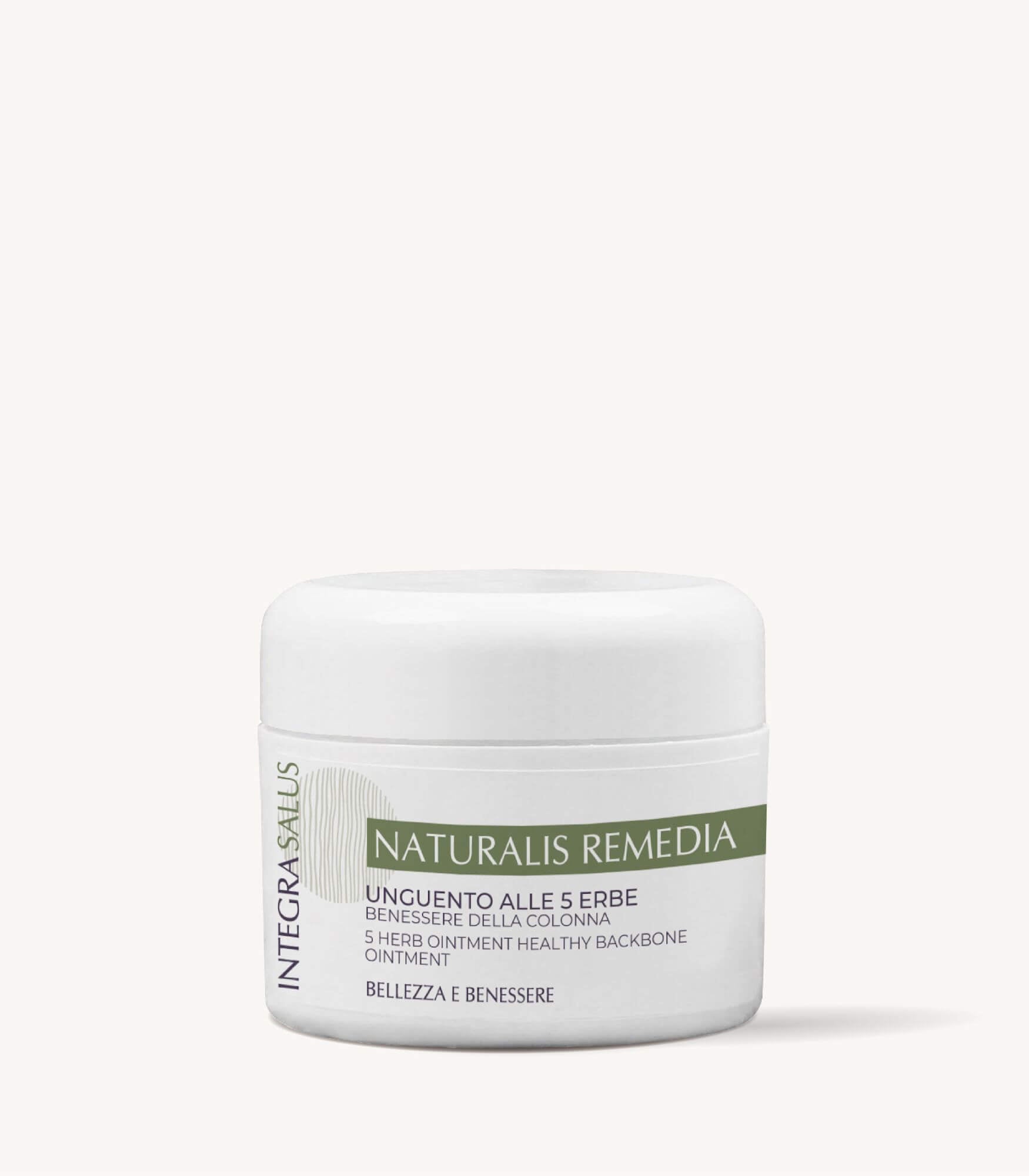 Unguento alle 5 - Erbe Per il benessere della colonna